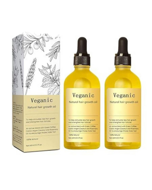 Veganic Natural Hair Growth Oil (Pack of 2)