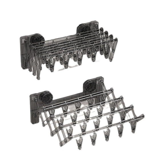 Folding Drying Rack with 18 Clips